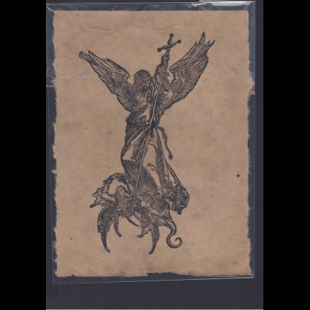Saint Michel d'Albrecht Dürer - Gravure Apocalypse | Estampe | Atelier du PIB