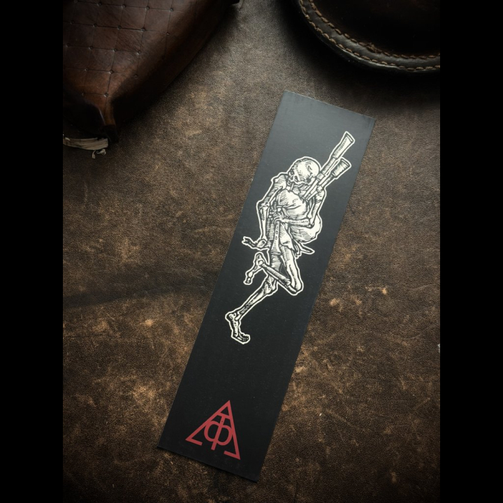 Joueur de Cornemuse - Signet de Lecture - Danse Macabre