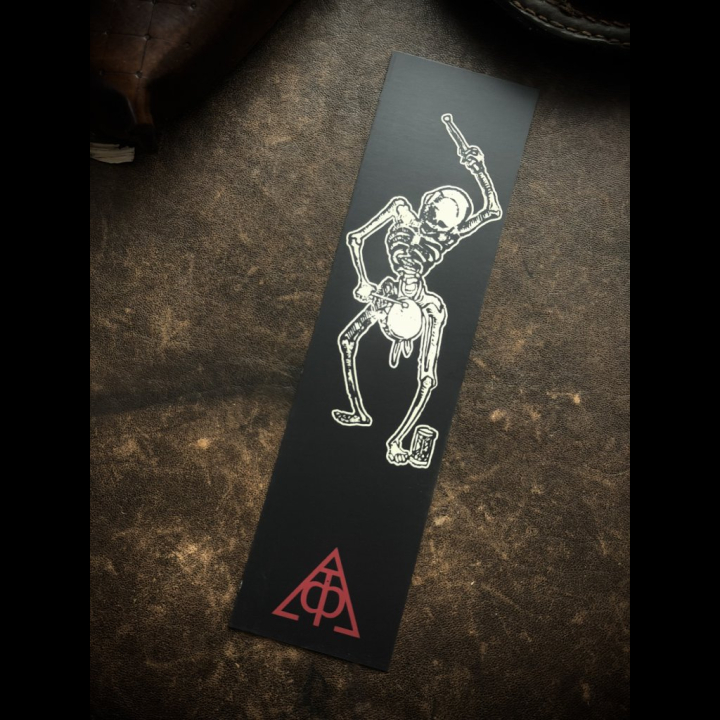 Joueur de Tambour - Signet de Lecture - Danse Macabre