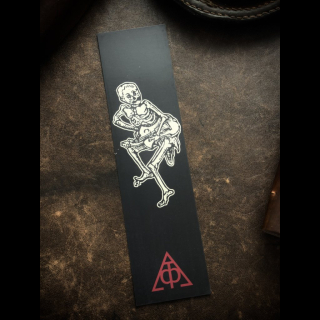 Joueur de Vielle - Signet de Lecture - Danse Macabre