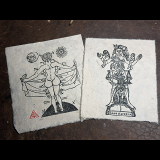 Duo des Zodiaques - Estampes Médiévales du Tübinger Hausbuch | Atelier du PIB
