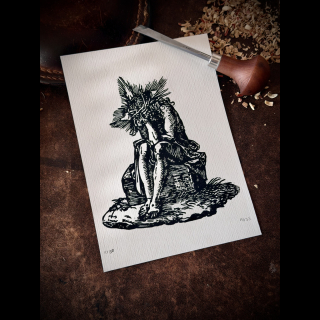 Homme de Douleur - Christ - Papier Vergé