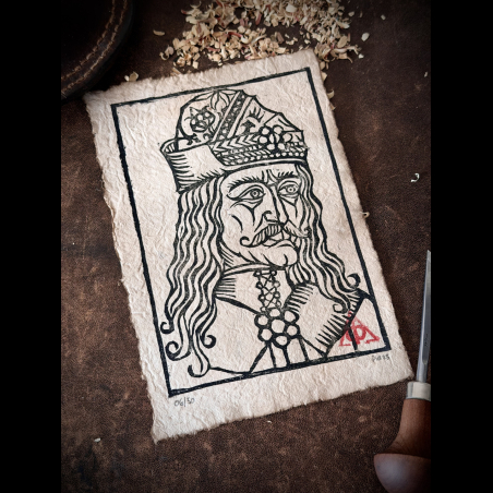 Vlad III Dracula Papier Vieilli