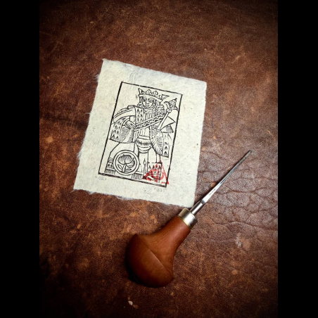 Gravure Roi de Carreau - Portrait de Provence XVIIIe | L'Atelier du Pib
