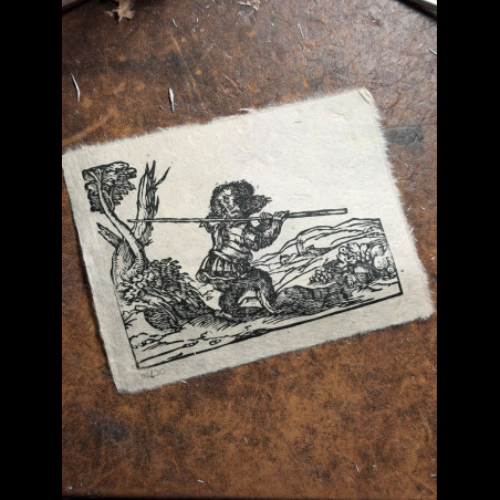 Le Fabian - Gravure sur bois Jost Amman (1592) | L'Atelier du Pib