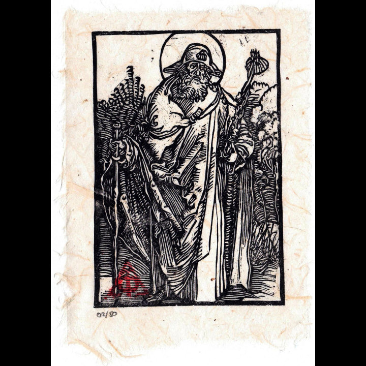 Estampes de Saint Jacques, tirée du Salus Animae