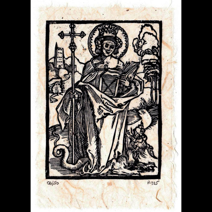 Estampes de Sainte Marguerite, tirée du Salus Animae